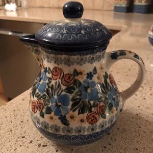 Polish stoneware tea/coffee pot